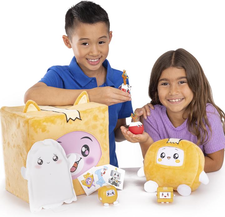 Actual product image Lankybox Giant Foxy Mystery Box Foxy Mystery Box with 10 Exciting Toys to Discover inside, Officiall