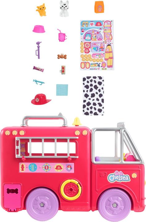 Image du produit Barbie Camion de pompiers Chelsea avec Chelsea