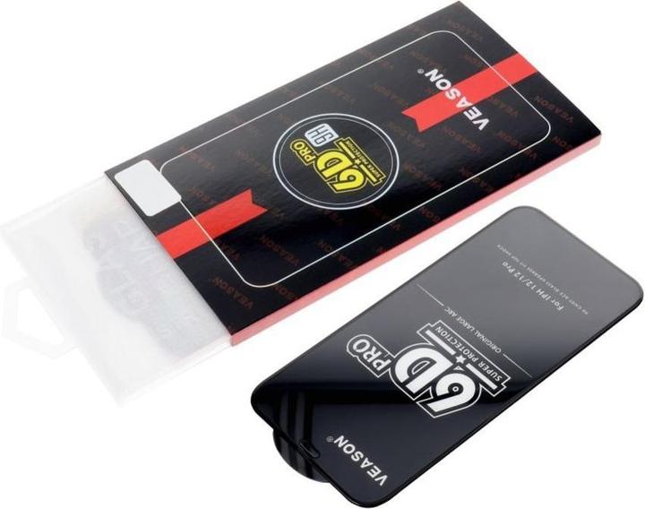 Produktbild Veason Protective glass 6D Pro Glass - for Xiaomi Redmi Note 14 4G / Redmi Note 14 5G black (1 Stück, Xiaomi Redmi Note 14 5G)
