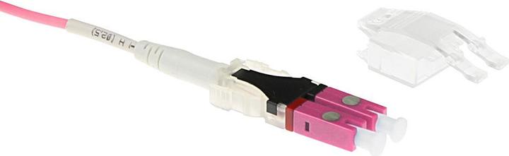 Image du produit 7 mètres de câble fibre optique multimode 50/125 OM4 polarité torsadée avec connecteurs LC (CAT6, 7 m)