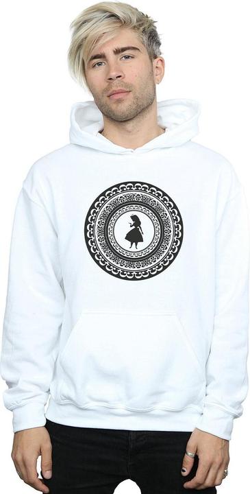 Immagine prodotto Disney Alice In Wonderland Circle Felpa con Cappuccio Uomo (3XL)