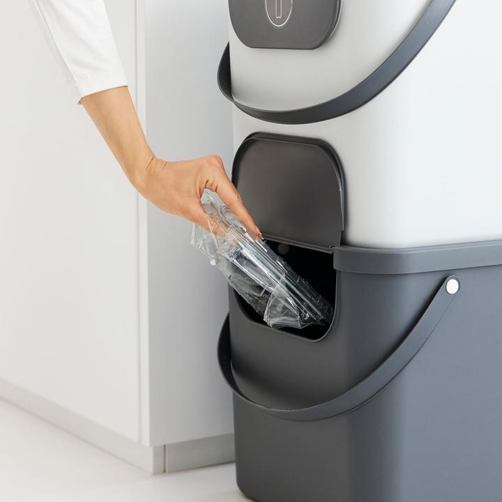 Image du produit Rotho Seau de recyclage Albula 40 l, vert foncé (40 l)