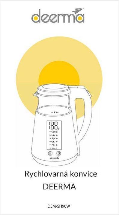 Actual product image Deerma SH90W black (1.70 l)