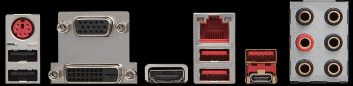 Actual product image MSI B350 Tomahawk Plus (AM4, AMD B350, ATX)