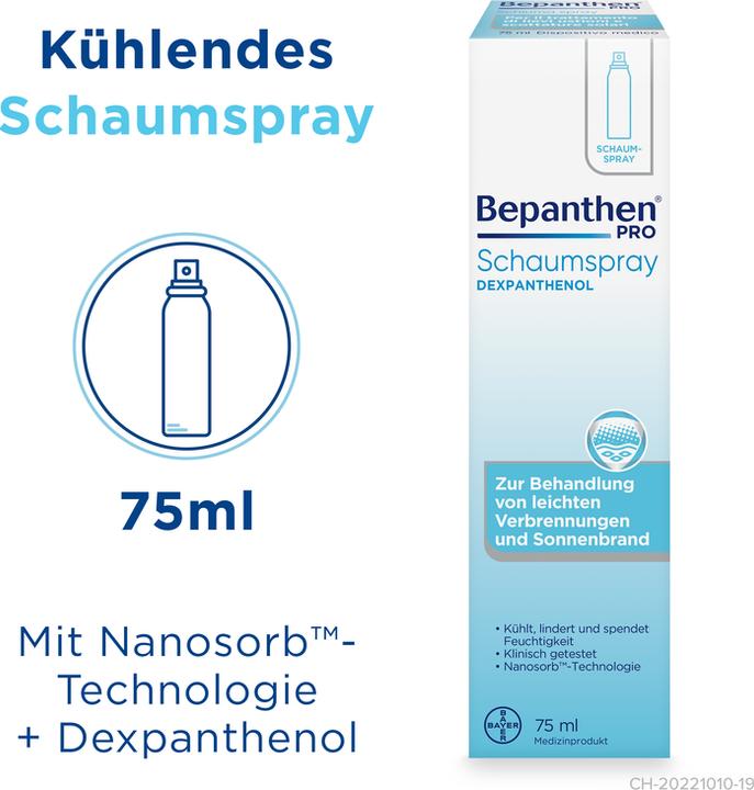 Actual product image Bepanthen PRO Foam spray (75 ml, Spray)