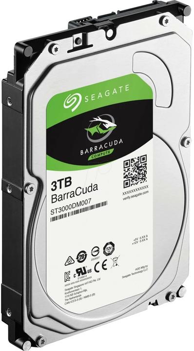 Produktbild Seagate BarraCuda (3 TB, 3.5", SMR)