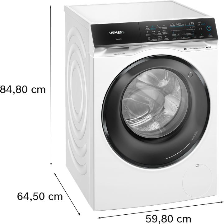 Actual product image Siemens iQ700, washer-dryer, 1400 rpm, WN54C2A40