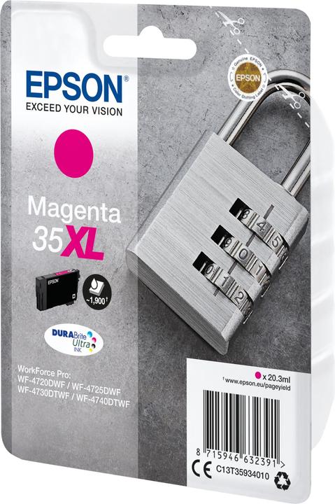 Produktbild Epson Singlepack Magenta 35xl (M)