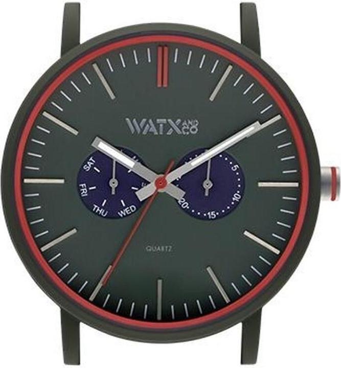 Watx & Colors Unisex-Uhr WXCA2716 grün (Ø 44 mm) (44 mm)