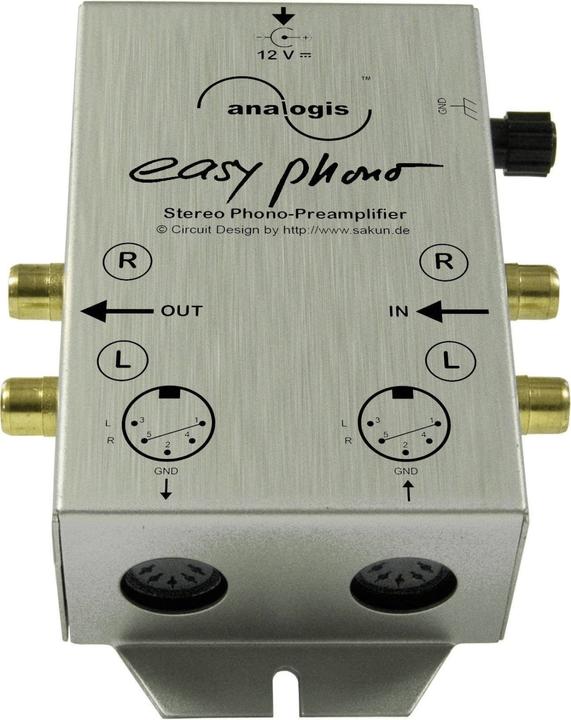 Produktbild Analogis Easy Phono Entzerrer/Vorverstärker