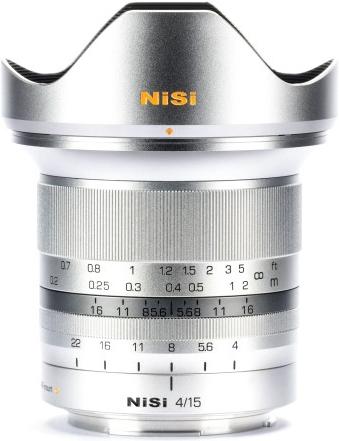 Actual product image Nisi 15mm F/4 ASPH - Silver (full size)