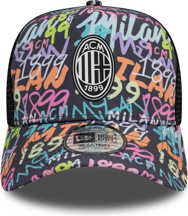 Actual product image New Era A-Frame Trucker Cap - Ac Mailand Grafiti (One size)