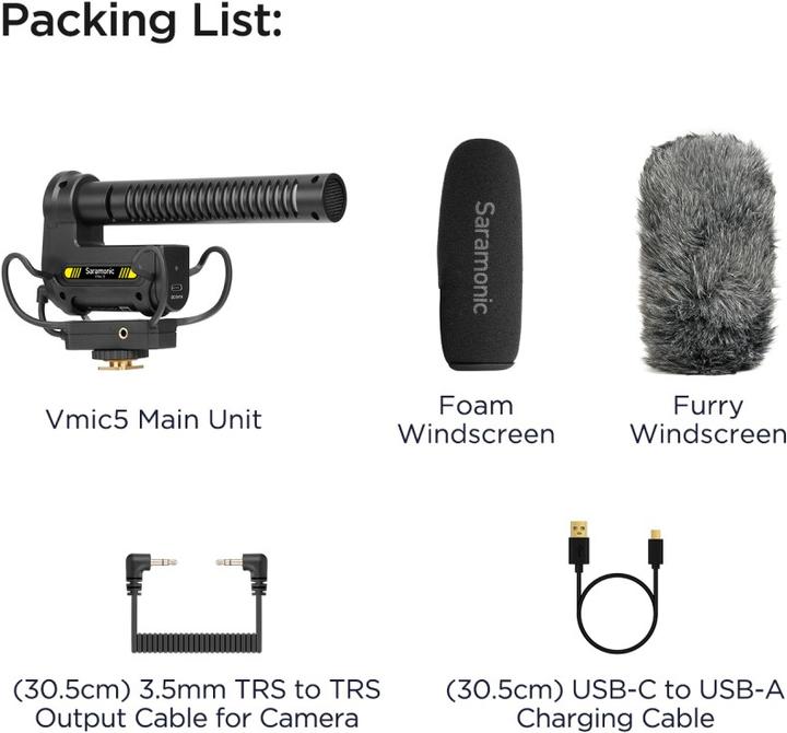 Actual product image Saramonic Vmic 5