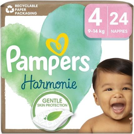 Image du produit Pampers Couches jetables Harmonie Taille 4 - 24 pièces, pour 9-14 kg (Taille 4, 24 pièce(s))