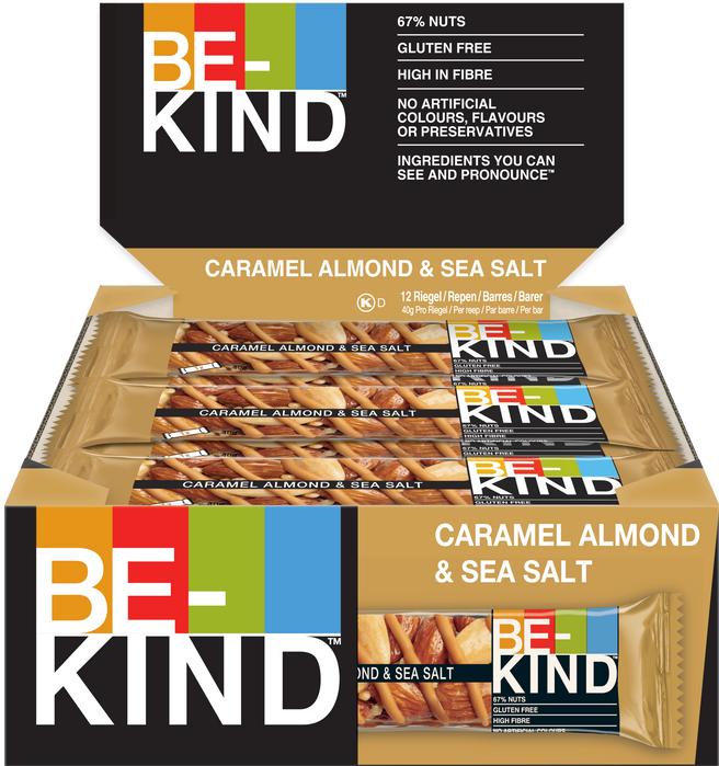 Produktbild Be-Kind Caramel Almond & Sea Salt (12 Stk., 480 g)