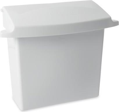Image du produit Rubbermaid poubelle à couches collecteur de serviettes hygiéniques 5 L poubelle blanche avec seau