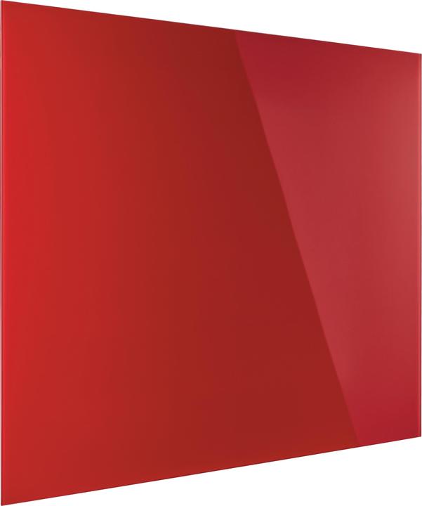 Actual product image Magnetoplan MAGNETOP. Design Glassboard 1200x900mm 13404006 intense red (1200 x 900 mm)