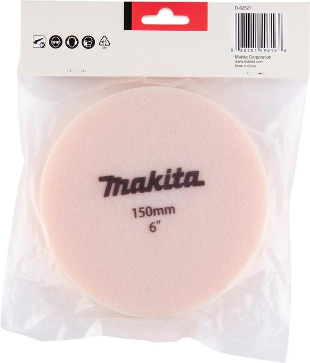Produktbild Makita Klett-Schwamm Orange 150mm (Grob)