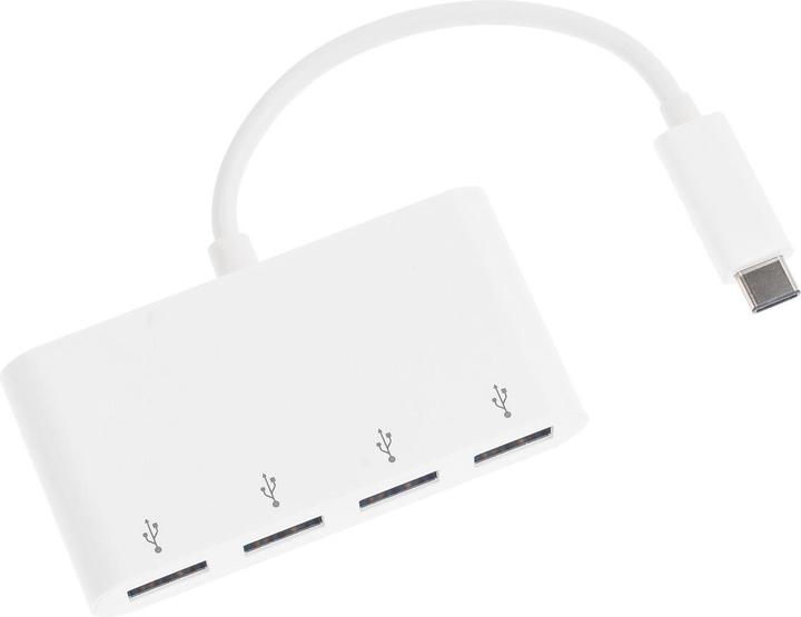 Actual product image Link2Go HU5004WP Hub 4-Port (USB-C, 4 ports)
