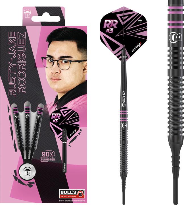 Actual product image Bulls BULL'S Rusty-Jake Rodriguez Soft Dart 1 set (200 g)