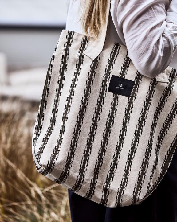 Actual product image House Doctor Tote bag, HDCanva, Off-whiteBrown (3.36 l)