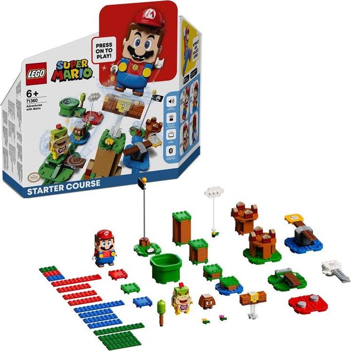 Actual product image LEGO Adventures with Mario Starter Course (71360, LEGO Super Mario, LEGO Rare Sets)