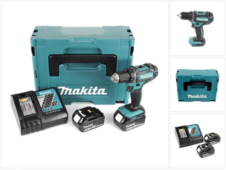 Immagine prodotto Makita DDF482RTJ 18V con due batterie (Batteria ricaricabile)