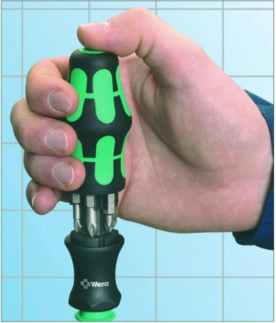 Produktbild Wera Wechselklingen-Sortiment, Kraftform Kompakt 28 SB (Schlitzschrauben)