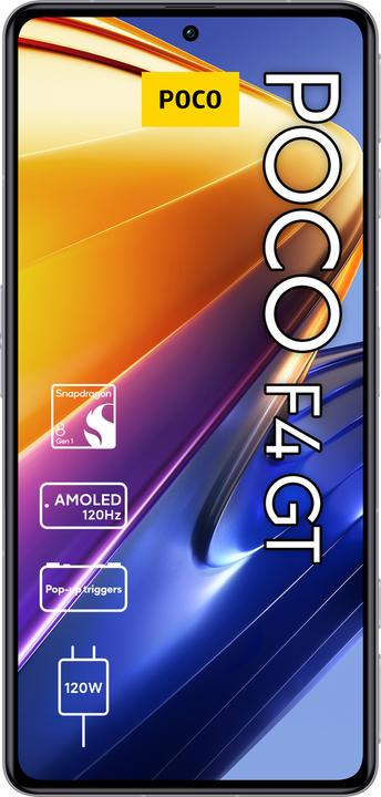 Produktbild Xiaomi Poco F4 Gt (128 GB, Knight Silver, 6.67", Dual SIM, 64 Mpx, 5G)