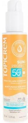 Immagine prodotto Markenlos Topicrem Sun Protect Moisturizing Sun Spray SPF 50+ 150ml (Spray solare, SPF 50+, 150 ml)