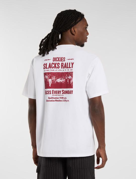 Produktbild Dickies Slacks Rally Ss Tee White (L)