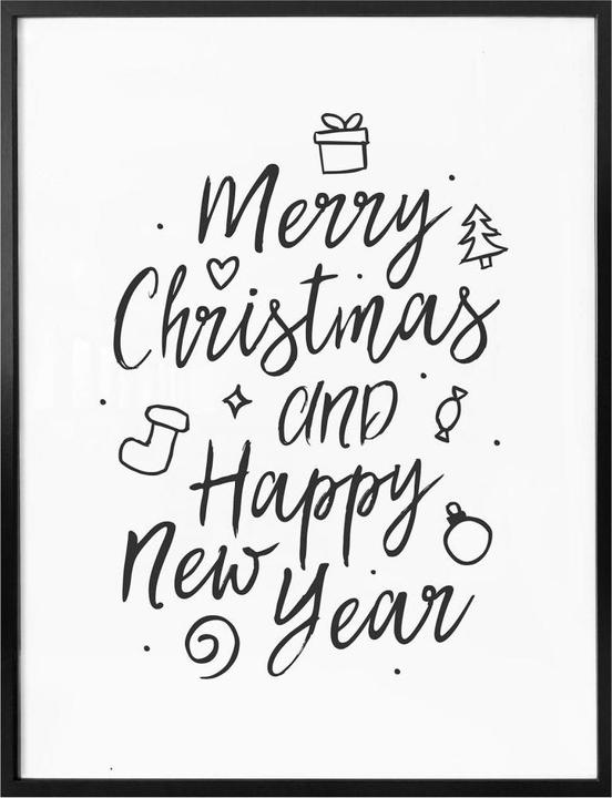 Produktbild Trenddeko Merry Christmas (80 x 100 cm)