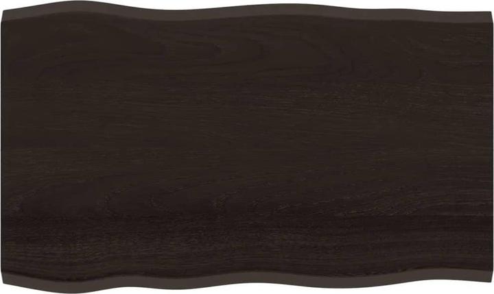 Produktbild VidaXL Tischplatte 100x60x2 cm Massivholz Eiche Behandelt (100 x 60 x 2 cm)