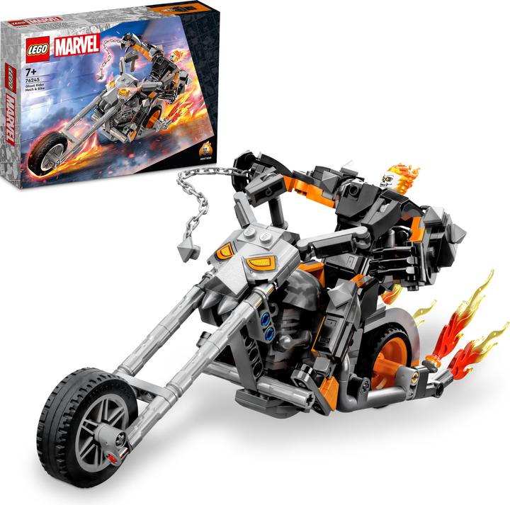 Actual product image LEGO 76245 Ghost Rider with Mech & Bike (76245, LEGO Marvel)