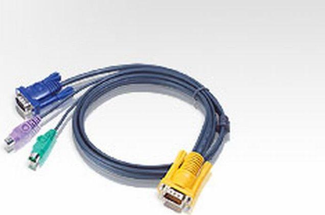 Produktbild Aten 2L-5206P KVM-Kabel VGA PS/2 6.0m