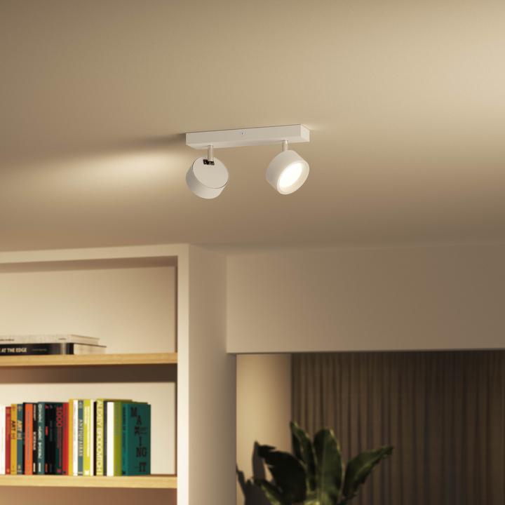 Image du produit Philips Bracia Spot 2x5.5W 2700K blanc (1100 lm)