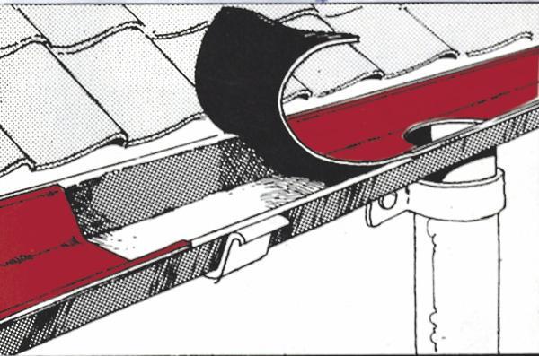 Produktbild Dach Reparaturband 150 mm, 10 m lang, Bleifarben, selbstklebend