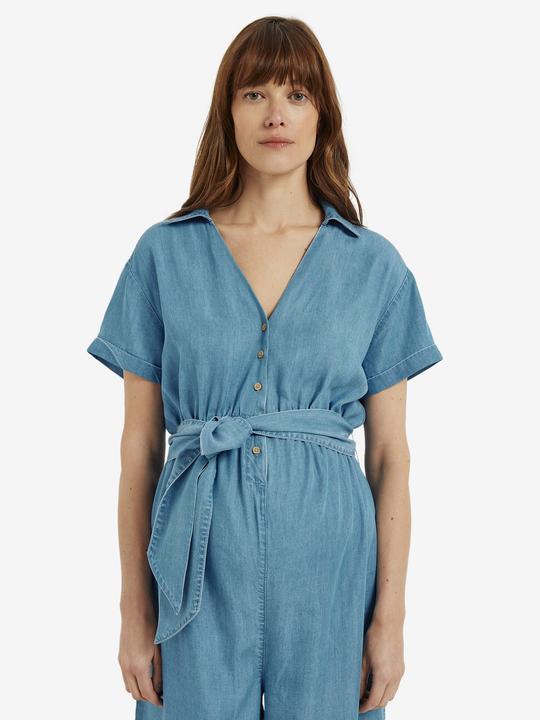 Actual product image Vertbaudet Kurzärmeliger Jumpsuit für Schwangerschaft und Stillzeit aus Lyocell (36)