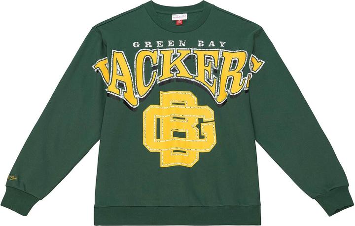 Mitchell & Ness Fashion Pullover Green Bay Packers - S (S)