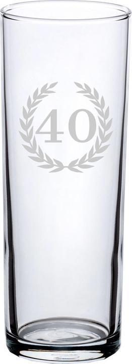 Luxentu Kölschglas / Kölner Stange mit Gravur 40. Jubiläum (0.20 l, 1 x)