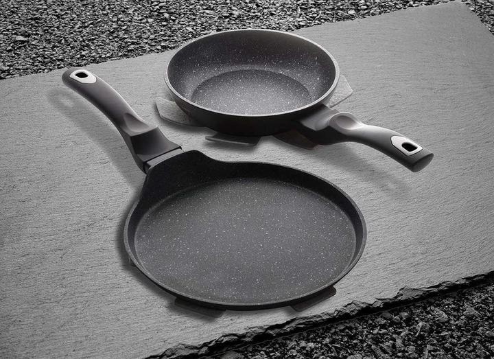 Productafbeelding BerlingerHaus GRANIETPAN VOOR PANSPAKKEN 25cm Zwart Zilver BH-1849 (25 cm, Kookpotten en pannenset, Aluminium)