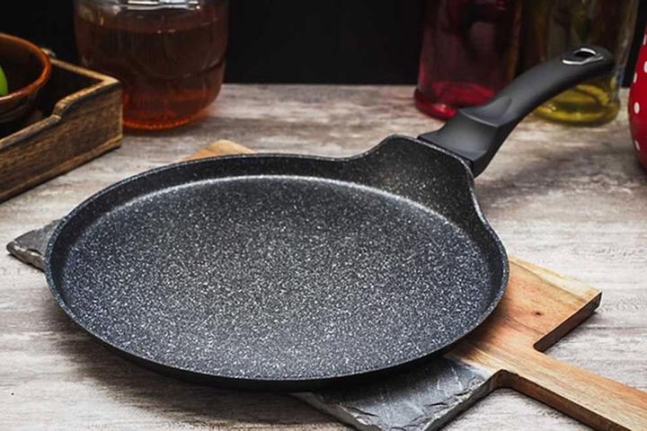 Productafbeelding BerlingerHaus GRANIETPAN VOOR PANSPAKKEN 25cm Zwart Zilver BH-1849 (25 cm, Kookpotten en pannenset, Aluminium)