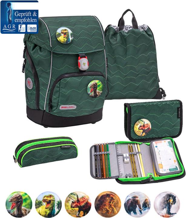 Produktbild Belmil SMARTY Plus Schulrucksack-Set Twist of Lime (20 l)