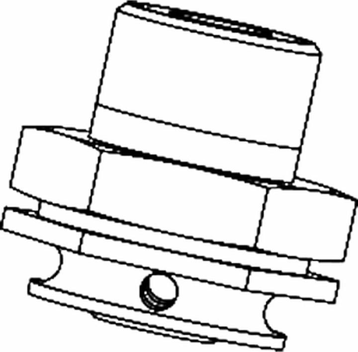 Actual product image Jamara Wheel adapter 17/12mm BL8 VE4
