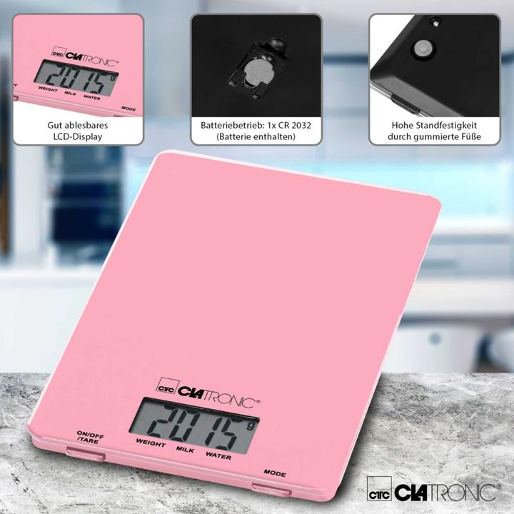 Actual product image Clatronic Küchenwaage