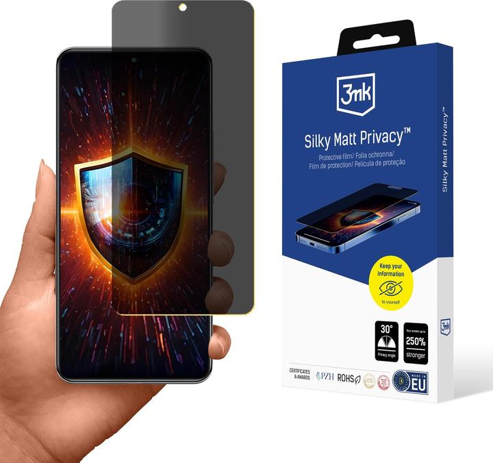 Produktbild 3MK Folia ochronna prywatyzujÄ ca matowa Silky Matt Privacy na Xiaomi 12T (Klebefolie)
