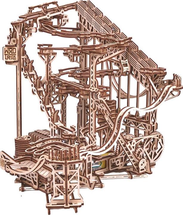 Produktbild Wood Trick Spiral Kugelbahn - 3D Holzbausatz