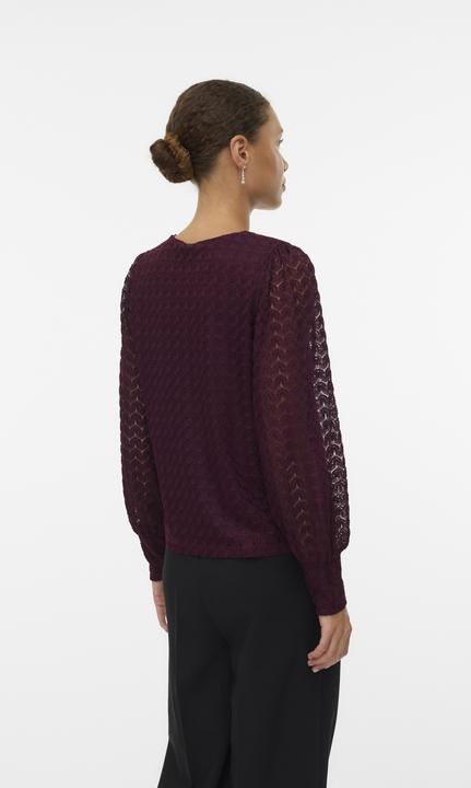Produktbild Vero Moda Vmbecca Ls V-Neck Lace Top Jrs Noos (S)