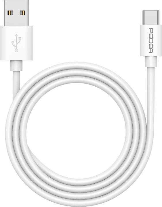 Pedea USB A – USB Typ C (1 m, USB 2.0)