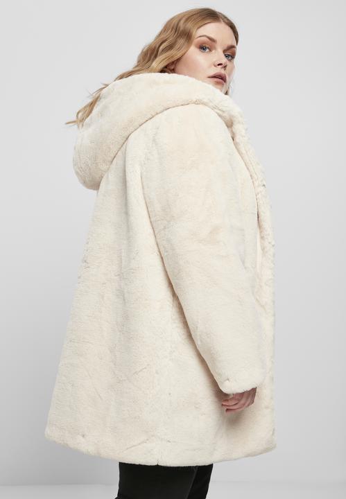 Image du produit Urban Classics Ladies Hooded Teddy Coat (4XL)